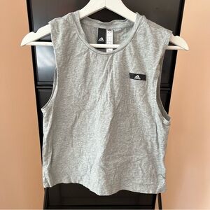 Adidas Grey Tank Top Size Small